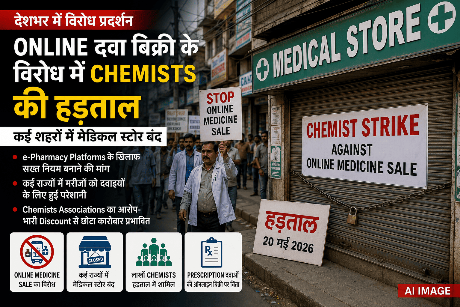 Chemist Strike