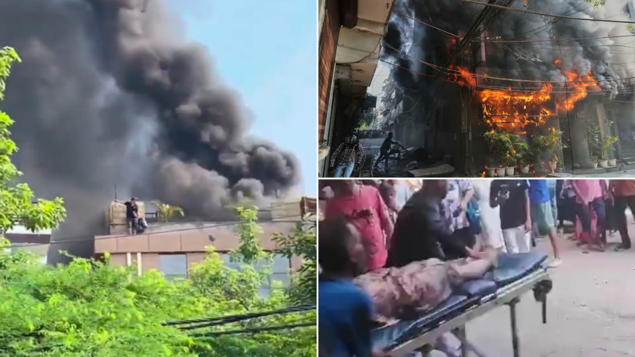 Delhi Hotel Fire