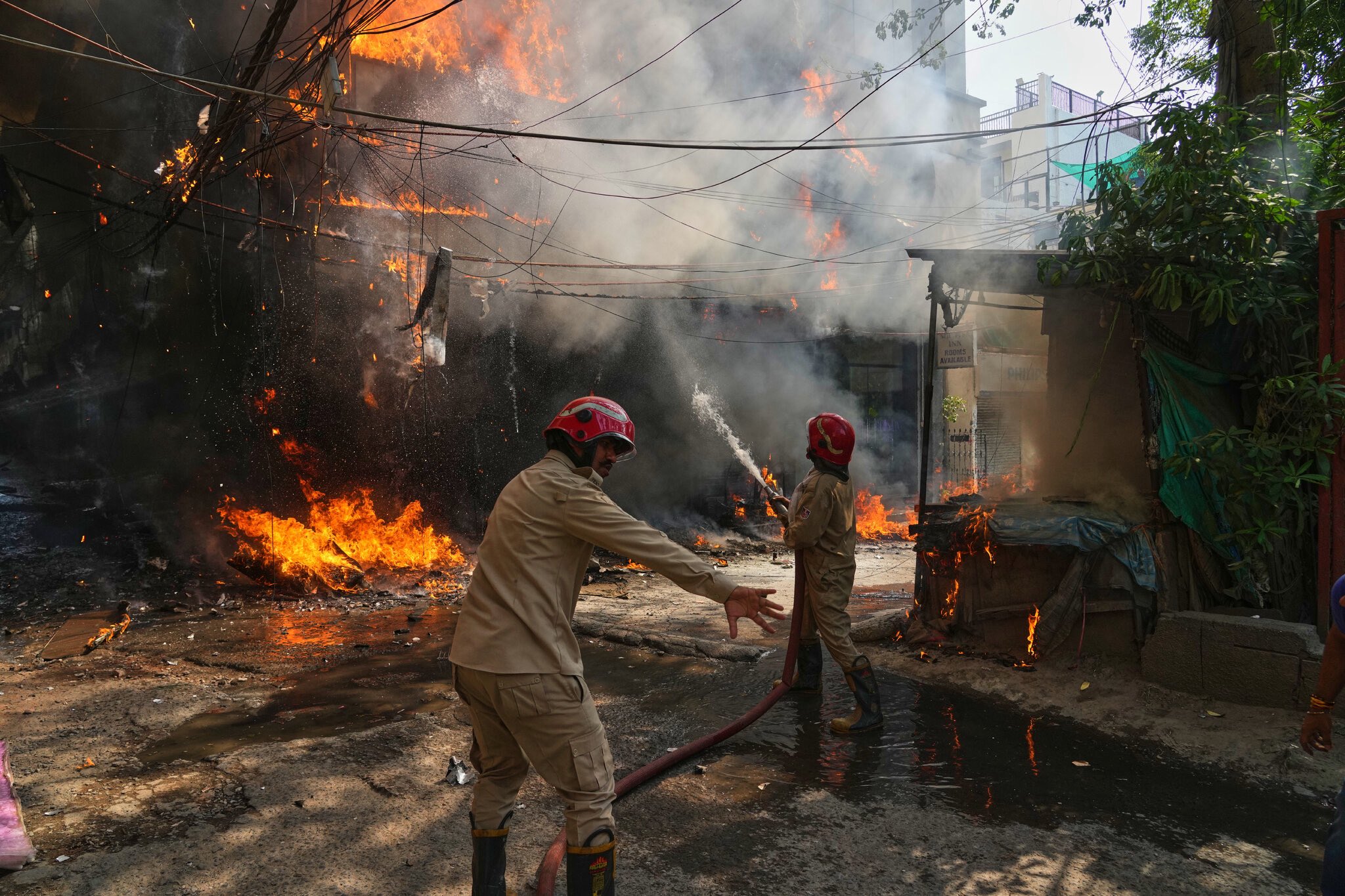 Delhi Hotel Fire