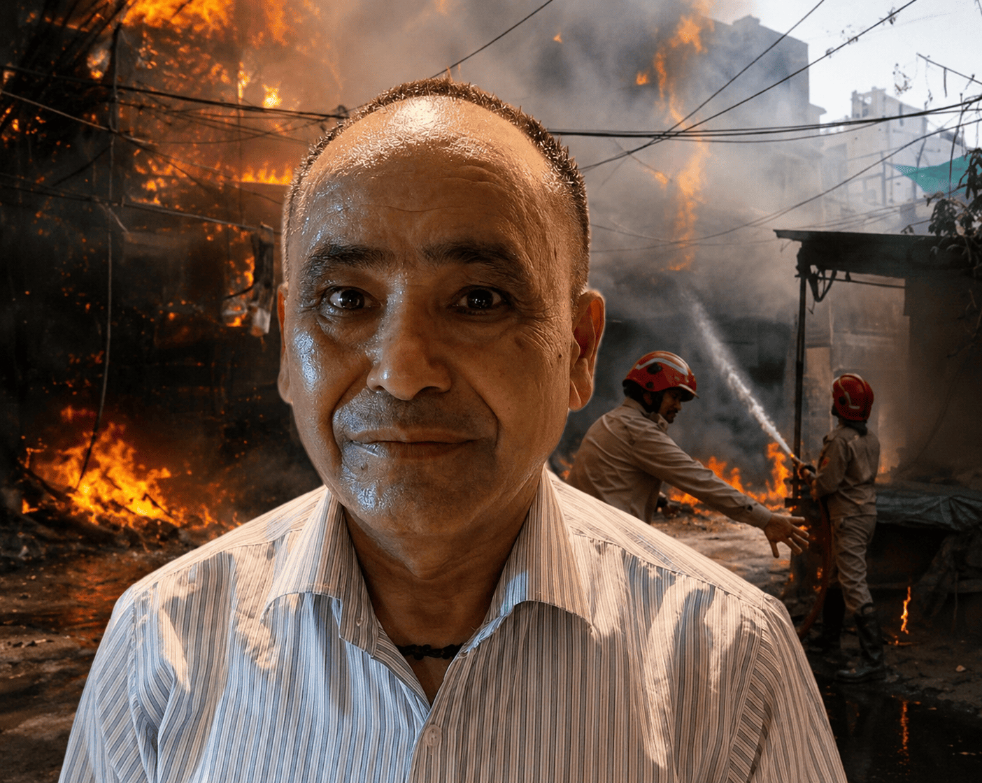 Delhi Hotel Fire