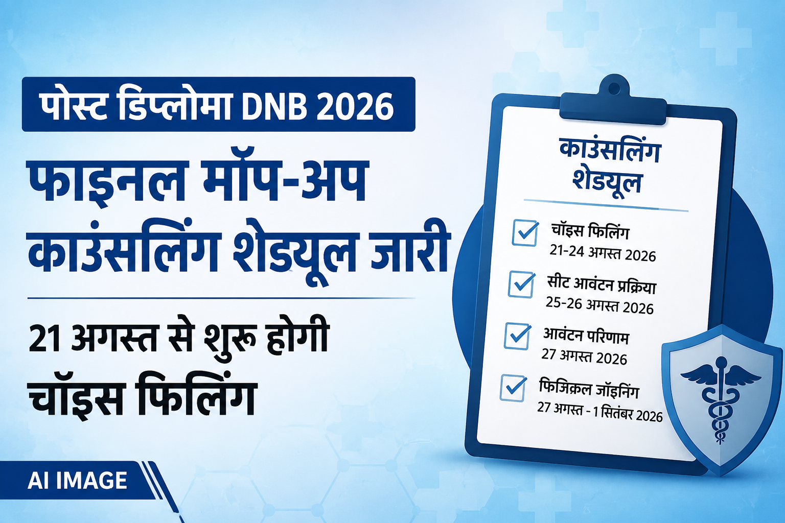 Post Diploma DNB 2026