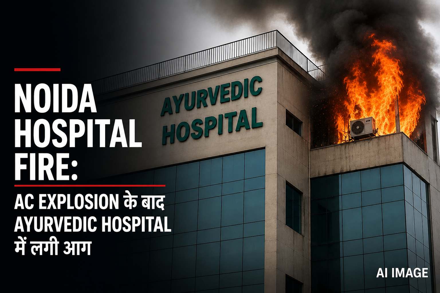 Noida Hospital Fire